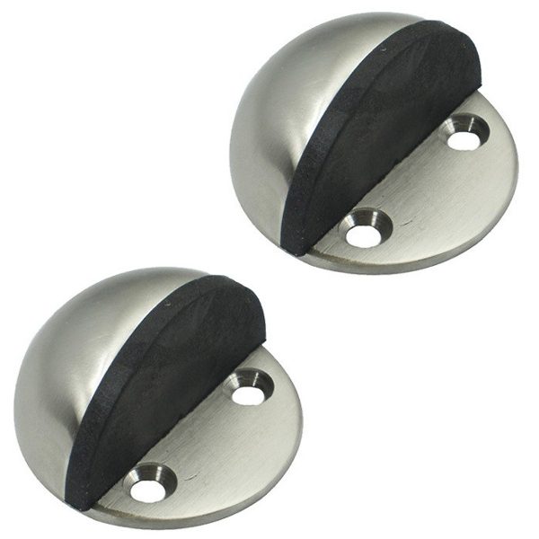 Chặn cửa bán nguyệt inox thường