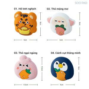 Miếng dán tường chống va đập Soo Pad - BST 03