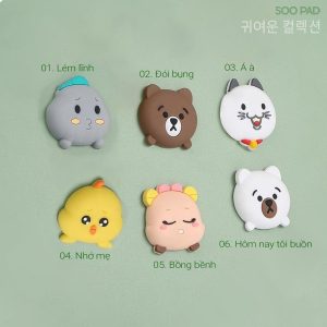 Miếng dán tường chống va đập Soo Pad - BST 04