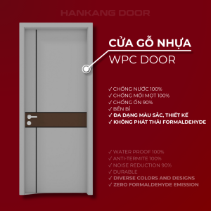 cửa gỗ nhựa composite Hankang LX 12.
