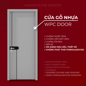 cửa gỗ nhựa composite hankang lx 15.